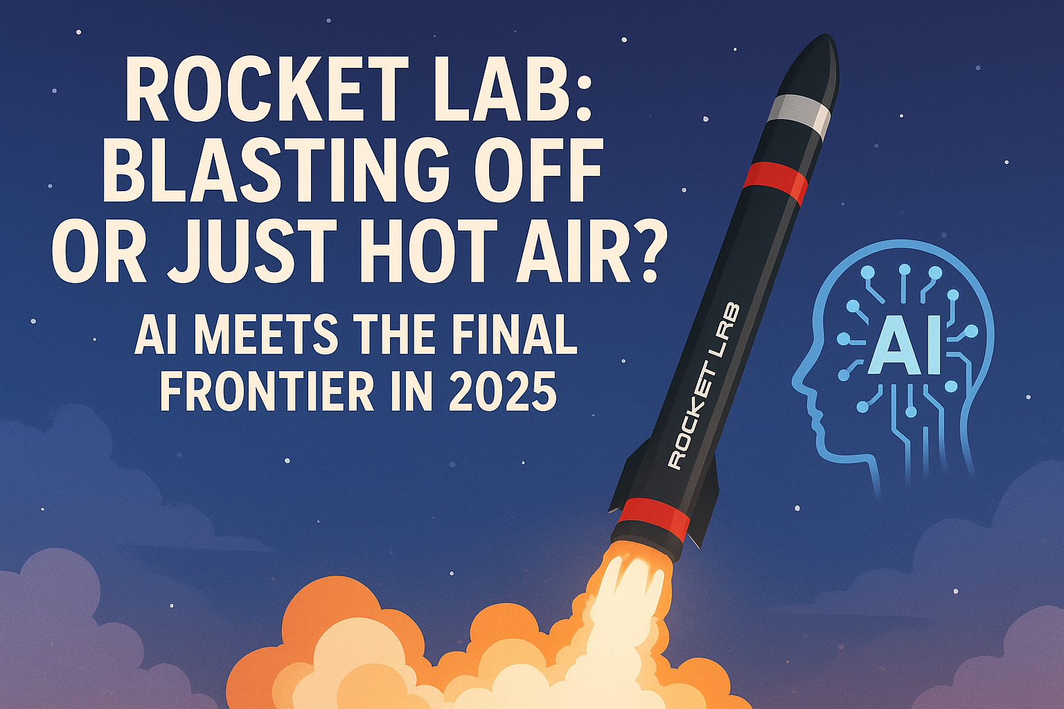 Rocket Lab: Blasting Off or Just Hot Air? AI Meets the Final Frontier in 2025