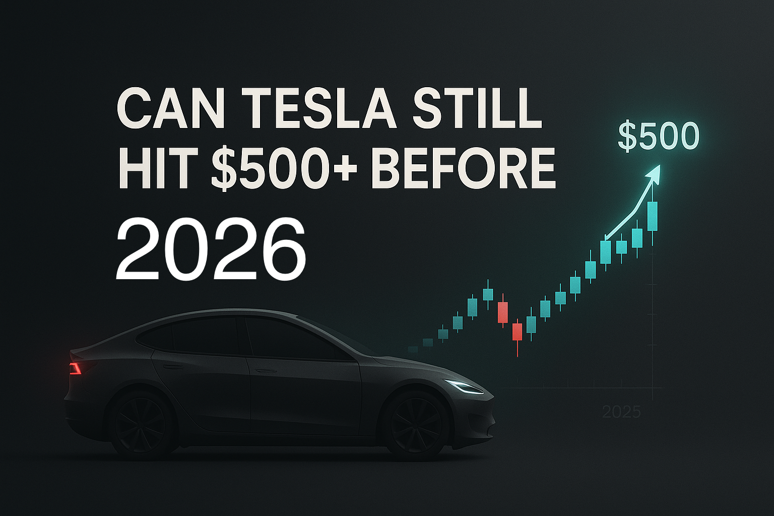 Can Tesla (TSLA) Still Hit $500+ Before 2026?