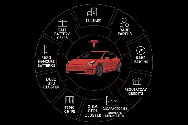 Tesla’s 2025 Chokepoint Atlas: The Hidden Dependencies Driving the Stock